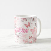 Beste Schwester Kaffeetasse (VorderseiteRechts)