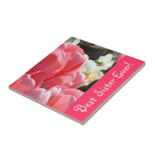 Beste Schwester überhaupt! Geschenke Keramikfliese