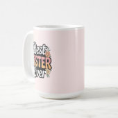 Beste Schwester überhaupt Kaffeetasse (Vorderseite Links)