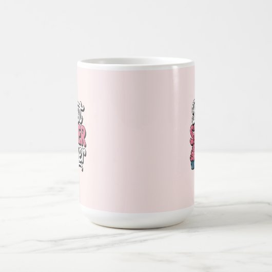 Beste Schwester überhaupt Kaffeetasse (Mittel)