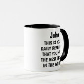 Beste Schwester überhaupt Kaffeetasse Lustiges Ges (VorderseiteRechts)