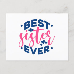 Beste Schwester überhaupt Postkarte