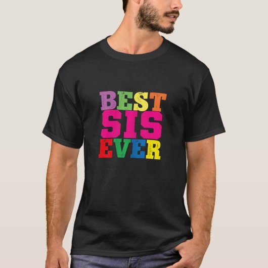 Beste Schwester überhaupt T-Shirt (Vorderseite)