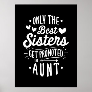 Beste Schwester wird zur Tante geworben Poster