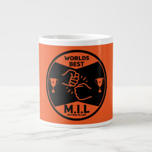 Beste Schwiegermutter der Welt Jumbo-Tasse