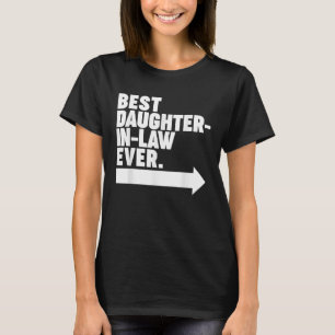 Beste Schwiegertochter je T-Shirt