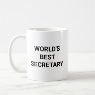 Beste Sekretärin der Welt Lustiges Geschenk für Ko Kaffeetasse