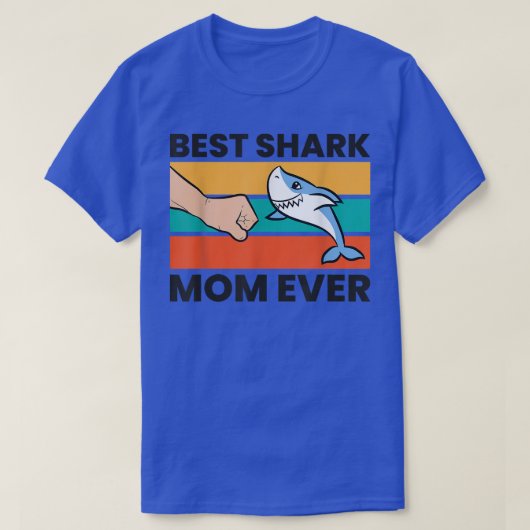Beste Shark-Mama je T-Shirt (Design vorne)