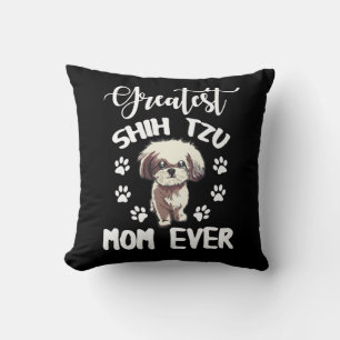 Beste Shih Tzu Mama Funny Dog Liebhaber Kissen