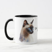Beste Siamkatze Mama je Tasse (Links)