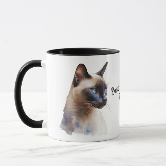 Beste Siamkatze Mama je Tasse (Links)