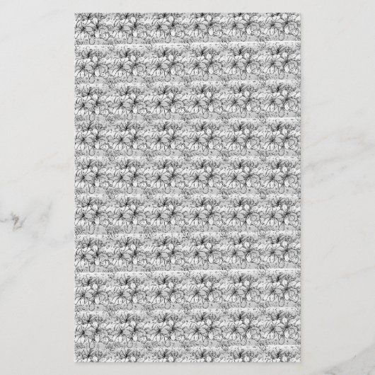 Beste silberne Blume 5,5" x 8,5" Flyer (Vorne)