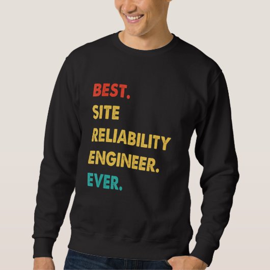 Beste Site-Zuverlässigkeit je Sweatshirt (Vorderseite)