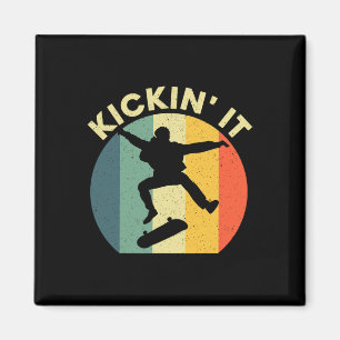 Beste Skater-Geschenke Skateboarder-Kunst für Männ Magnet