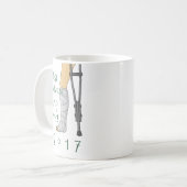 Beste Snowboardfahrt aller Zeiten! Funny Cast Kaffeetasse (Vorderseite Links)