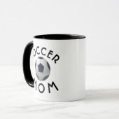 Beste "SOCCER-MAMA" jemals! Muttertag Tasse (Vorderseite Links)