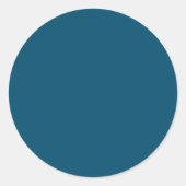 Beste solide Farbe und klassische, runde Aufkleber (Vorderseite)