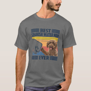 Beste Spanische Wasser-Hund-Mama je Muttertag Chri T-Shirt