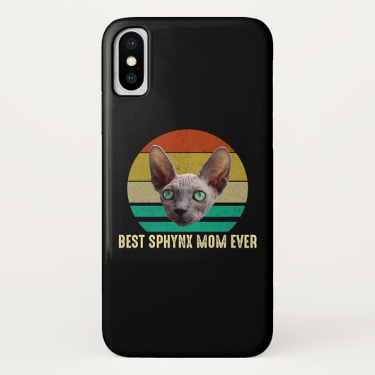 Beste Sphynx-Mama je Case-Mate iPhone Hülle (Rückseite)