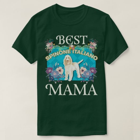 Beste Spinone Italiano Mama Geschenke für Hunde Ma T-Shirt (Design vorne)