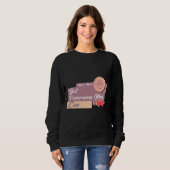 Beste Spitz Hund-Mama je Sweatshirt (Vorne ganz)