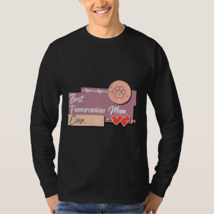 Beste Spitz Hund-Mama je T-Shirt