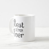 Beste Stepmutter je Mütter Tag Kaffeepause Tasse (Vorderseite Links)