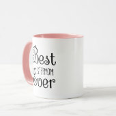Beste Stepmutter je Mütter Tag Kaffeepause Tasse (Vorderseite Links)