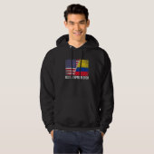 Beste Stepmutter je Muttertag Kolumbien - Flagge Hoodie (Vorne ganz)