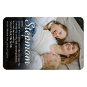 Beste Stepmutter, Stepmutter Definition Skript-Fot Magnet (Horizontal)