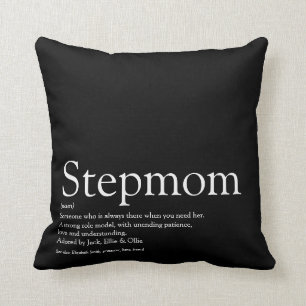 Beste Stiefmutter der Welt, Stiefmutter Definition Kissen