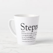 Beste Stiefmutter der Welt, Stiefmutter Definition Milchtasse (Linke Ecke)