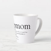 Beste Stiefmutter der Welt, Stiefmutter Definition Milchtasse (Rechte Ecke)