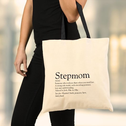 Beste Stiefmutter der Welt Stiefmutter Definition Tragetasche