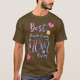 Beste strickende Mama je 150 T-Shirt