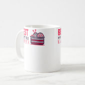 Beste Strickende Mutter Aller Strickende Mutter Te Kaffeetasse (Vorderseite Links)