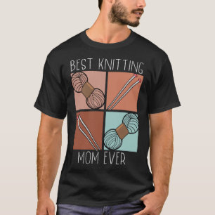 Beste Strickende Mutter Aller Zeiten Häkeln Garn S T-Shirt