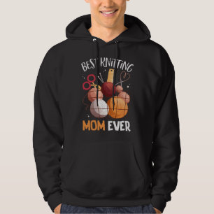 Beste strickende Mutter, die jemals häkelt Garn Mu Hoodie