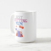 Beste Strickmasse 01 Kaffeetasse (Vorderseite Links)