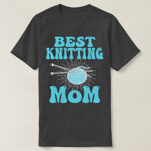 Beste Strickmutter 3 T-Shirt (Design vorne)