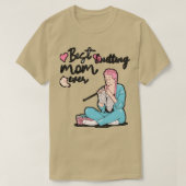 Beste Strickmutter je 326 T-Shirt (Design vorne)