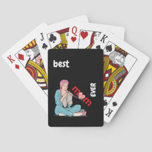 beste Strickmutter je 38 Spielkarten