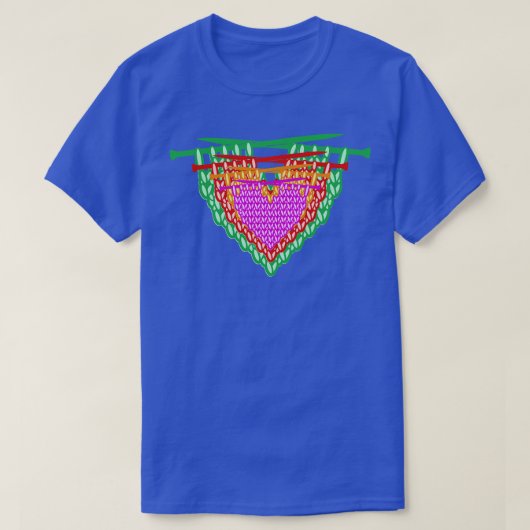 Beste Strickmutter je Sticker 6 T-Shirt (Design vorne)