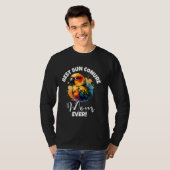 Beste Sun Conure Mama je Sun Construction T-Shirt (Vorne ganz)