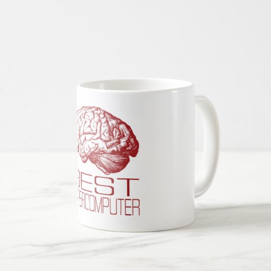 Beste Supercomputer Kaffeetasse (VorderseiteRechts)