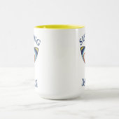 Beste "SURFING MAMA" jemals! Muttertag Tasse (Zentrum)