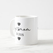 Beste süße Hundemutter-Tasse – Wasserfarbe Muttert Kaffeetasse (Vorderseite Links)