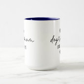 Beste süße Hundemutter-Tasse – Wasserfarbe Muttert Tasse (Zentrum)