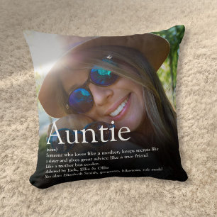 Beste Tante aller Zeiten Tante Definition Foto Kissen