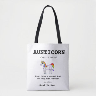 Beste Tante Definition Aunticorn Einhorn Tasche